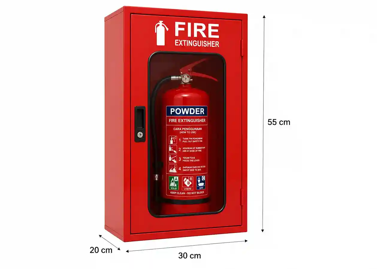 Box Fire Extinguisher Ukuran 30x55x20 cm