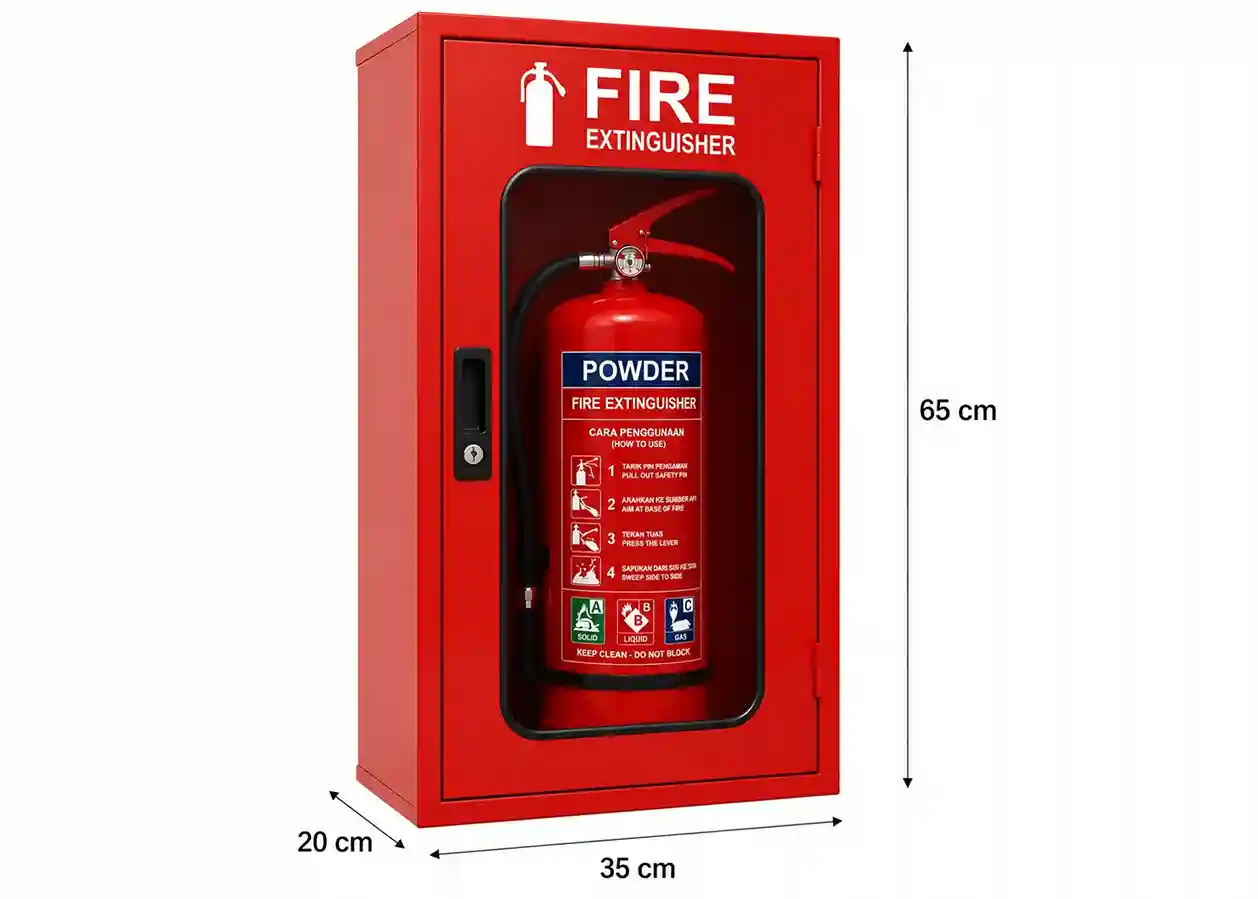 Box Fire Extinguisher Ukuran 35x65x20 cm