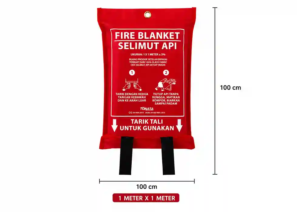 Thumbnail Fire Blanket Soft Case – Selimut Api Fiberglass 100% Portabel