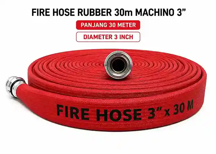 Thumbnail Fire Hose Rubber 30m Machino 1.5"-3"