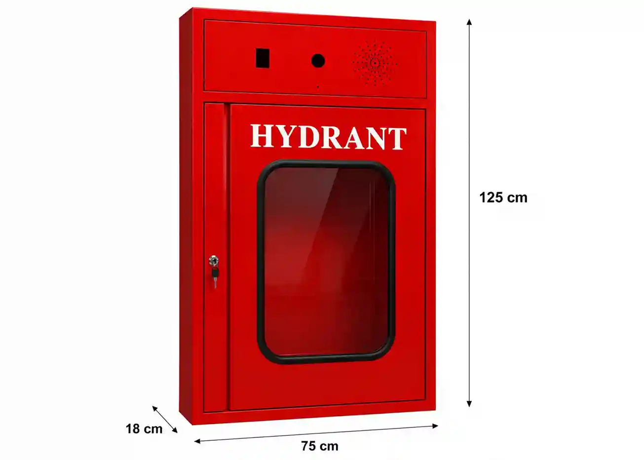 Hydrant Box Indoor 75x125x18 cm dengan Kaca