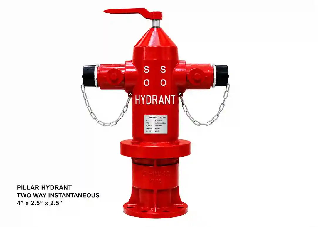 Pillar Hydrant Two Way Instantaneous 4"x2.5"x2.5"