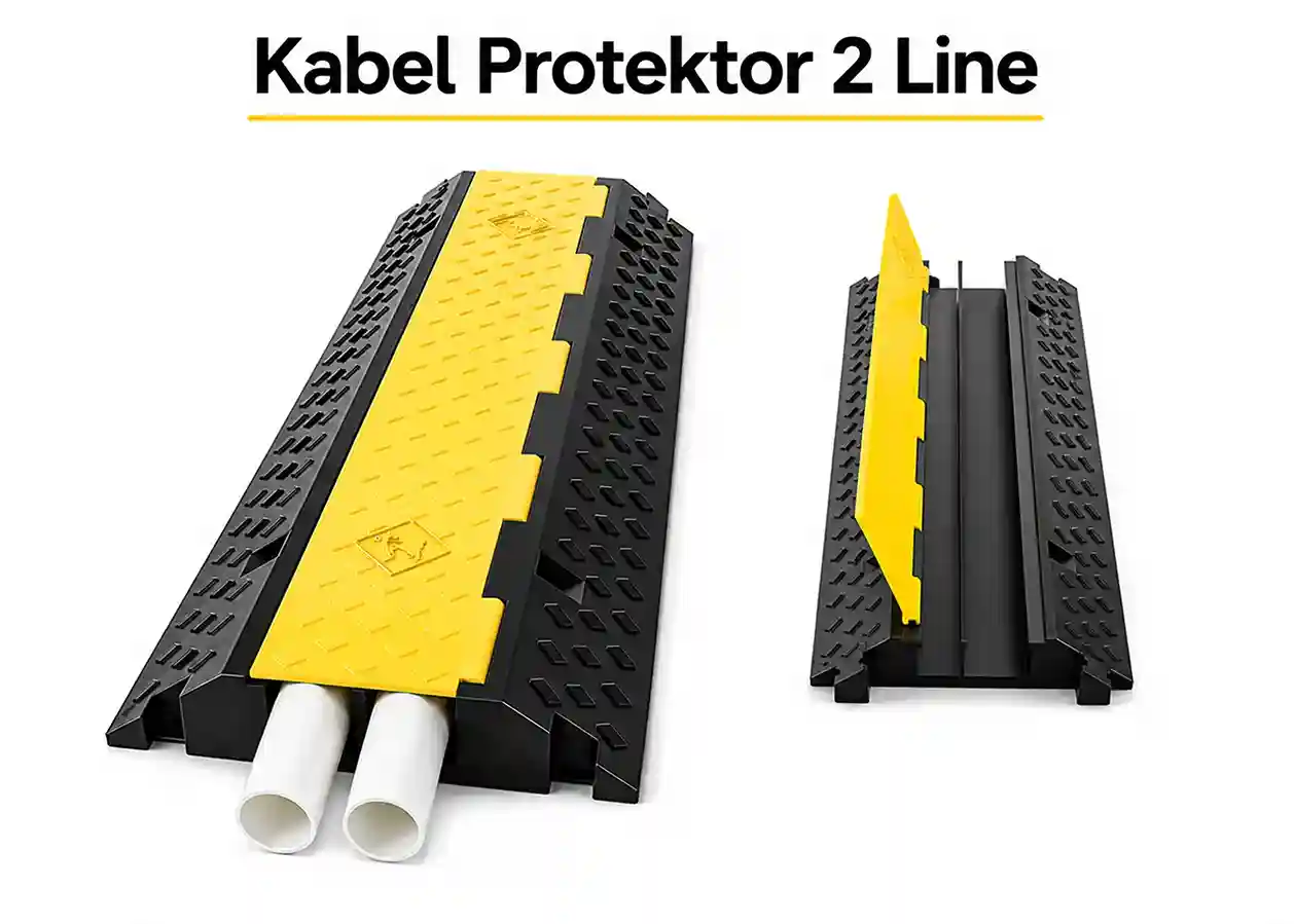 Thumbnail Rubber Cable Protector – Pelindung Kabel Karet Heavy Duty 1-5 Line