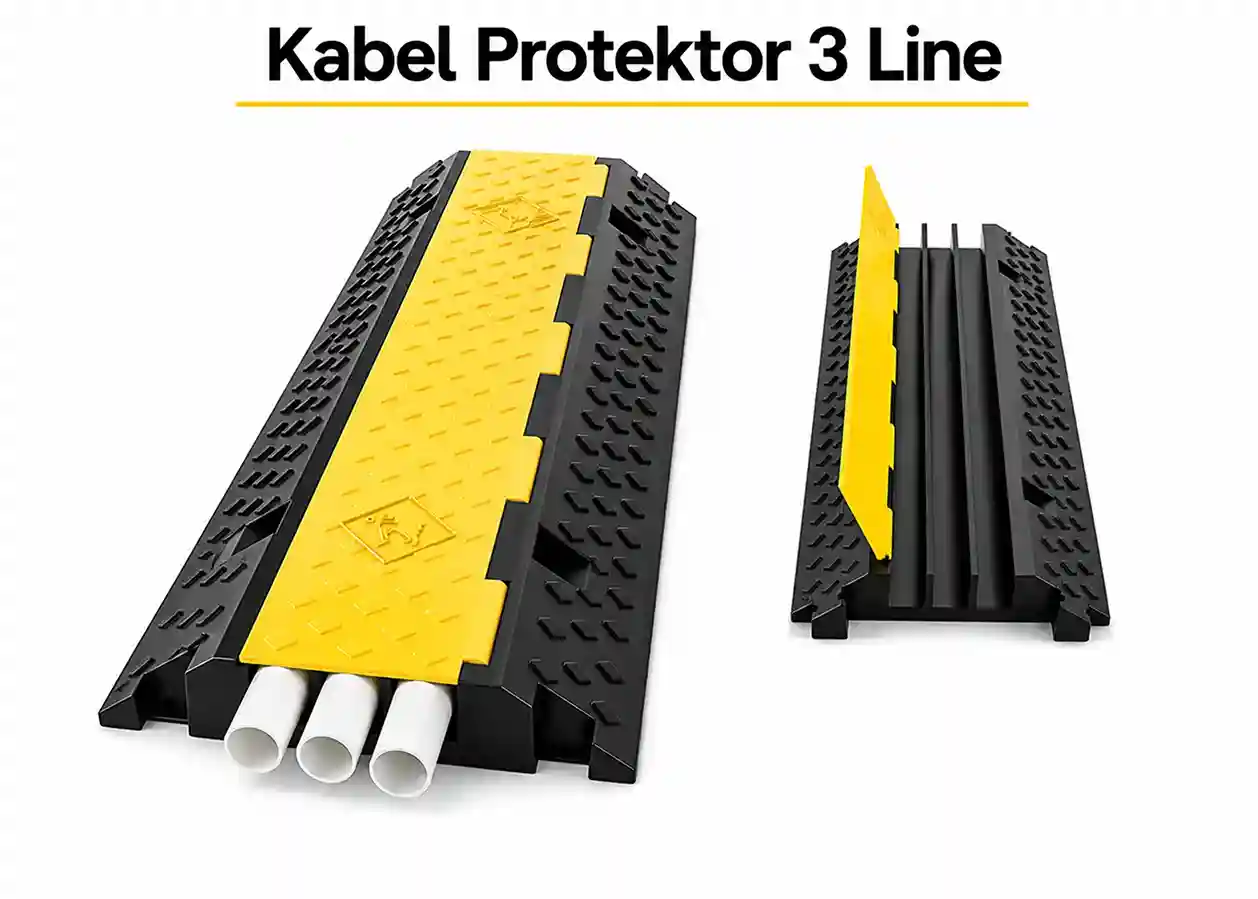 Thumbnail Rubber Cable Protector – Pelindung Kabel Karet Heavy Duty 1-5 Line